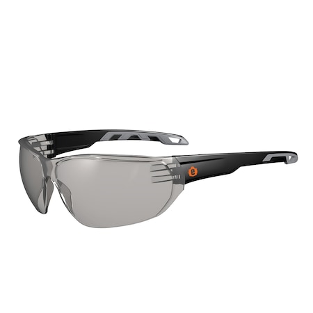 Ergodyne VALI, Safety Glasses, Anti-Fog, Indoor/Outdoor Lens, Matte Black Frame Frame, Frameless VALI-AFAS